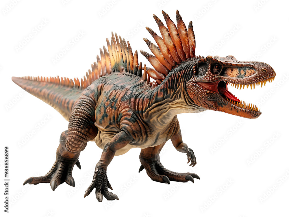 Spinosaurus Dinosaur Isolated on Transparent Background Ideal for Animations Spinosaurus Dinosaur Isolated on Transparent Background Ideal for Animations
