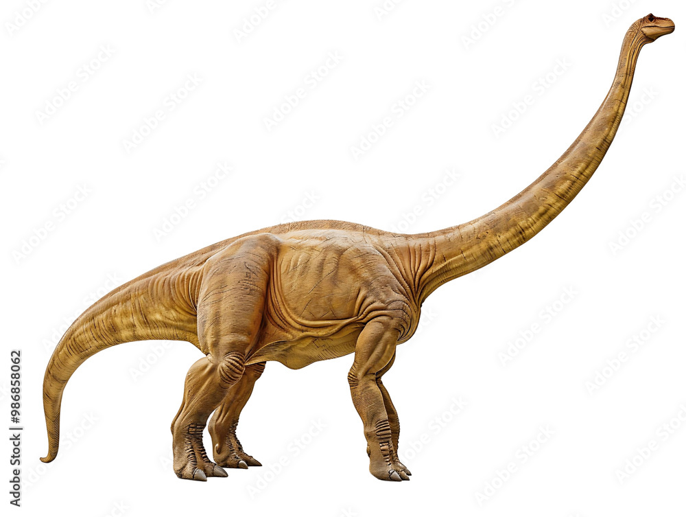 Stunning Brachiosaurus Dinosaur Isolated on Transparent Background for Visual Effects Stunning Brachiosaurus Dinosaur Isolated on Transparent Background for Visual Effects