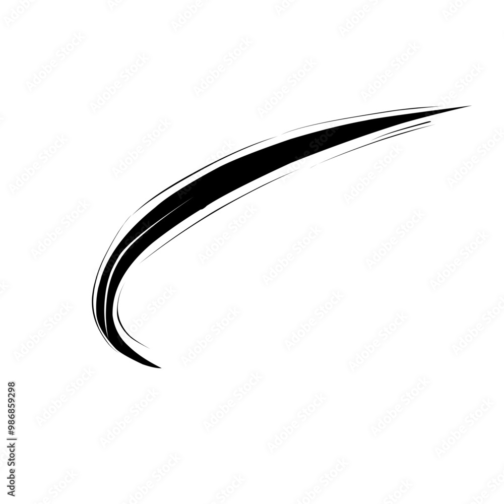 Comic Swoosh Icon Comic Swoosh Icon