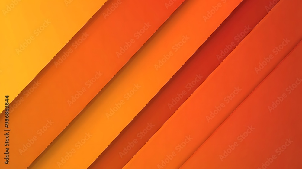 Abstract background with diagonal stripes in orange and yellow hues. Abstract background with diagonal stripes in orange and yellow hues.