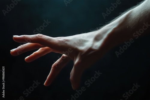 Trembling hand problem, nervous gesture