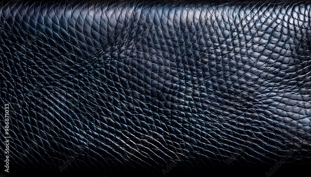 Embossed leather texture in dark tones Embossed leather texture in dark tones