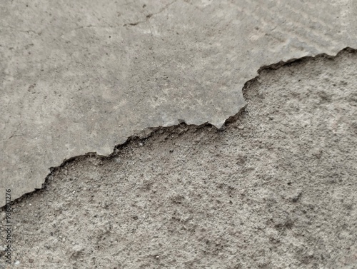 Concrete surfaces are peeling or spalling. due to extreme weather