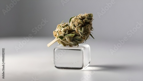 Wallpaper Mural green tea in a cup Torontodigital.ca