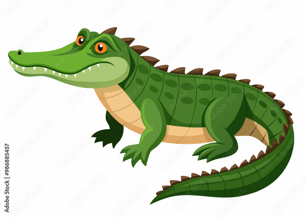 Playful Cartoon Crocodile on White Background,Adorable Cartoon Crocodile Isolated on White,Colorful Cartoon Crocodile Graphic Playful Cartoon Crocodile on White Background,Adorable Cartoon Crocodile Isolated on White,Colorful Cartoon Crocodile Graphic