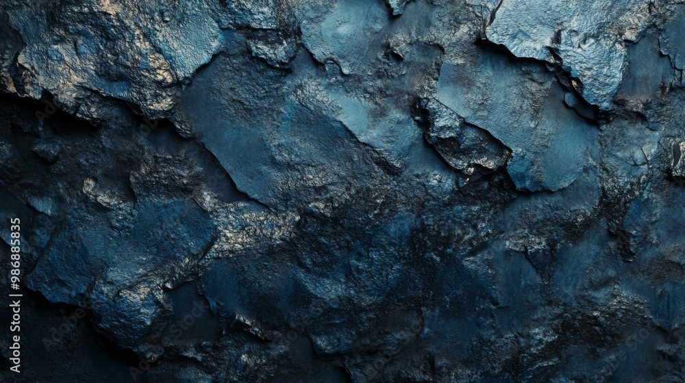 Rough blue texture, stone-like surface, Rough blue texture, stone-like surface,