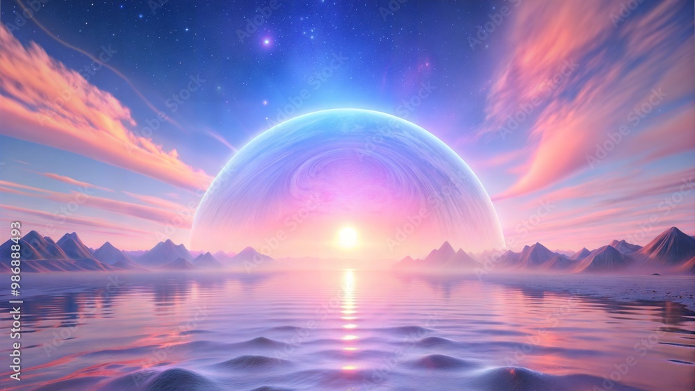 Abstract Fractal Horizon Abstract Fractal Horizon