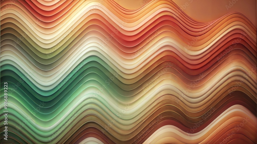 Vibrant Zigzag Wave with Gradient Hues Vibrant Zigzag Wave with Gradient Hues