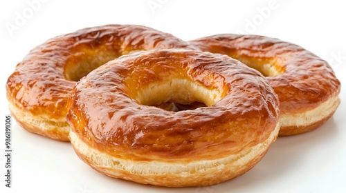 Delicious Golden Koulouri - Greek Sesame Bread Ring.