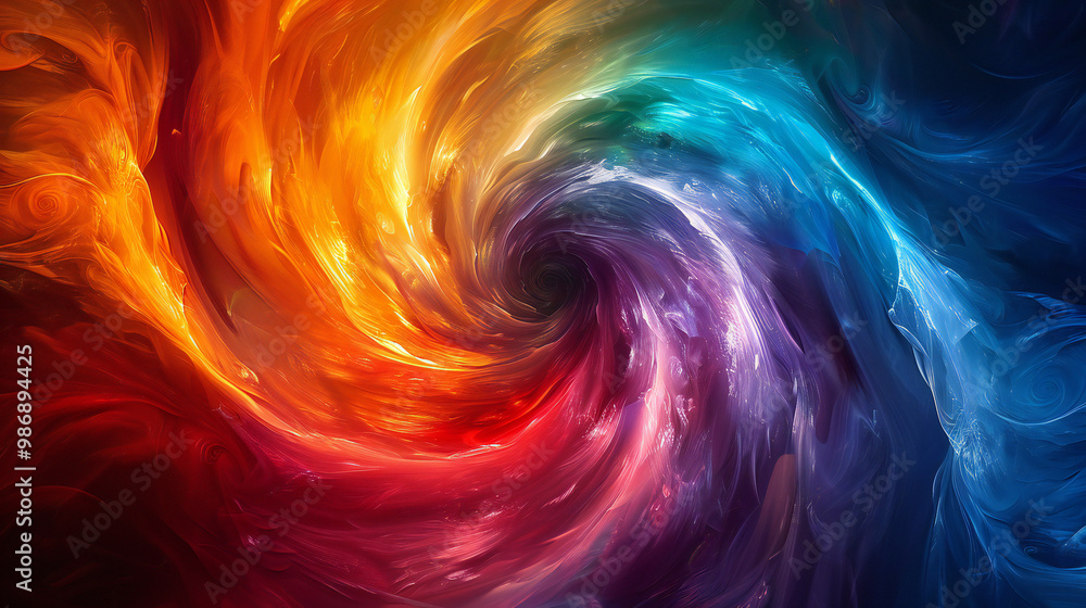 Rainbow Abstract Background Rainbow Abstract Background