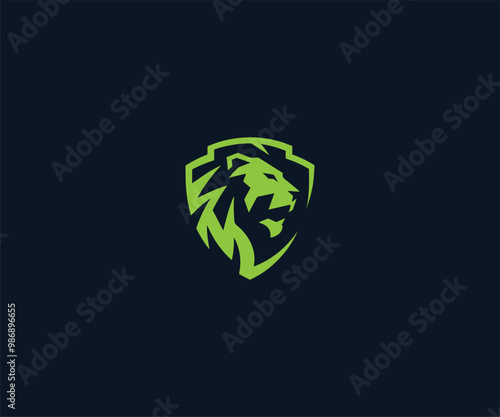 Obraz na płótnie Lion Shield Logo-01.eps w salonie