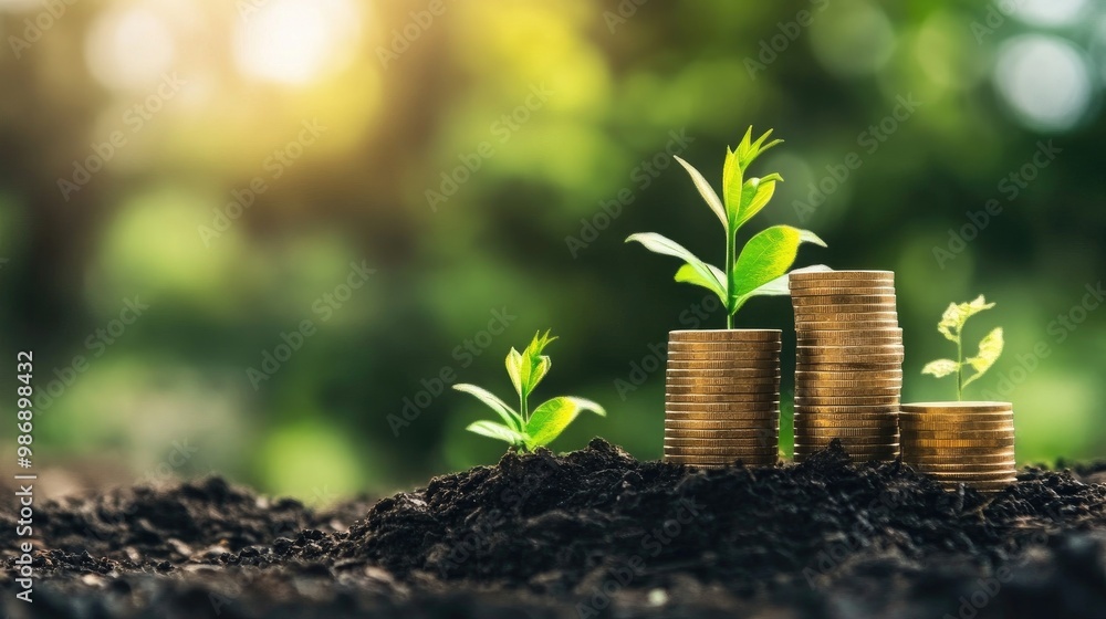 The imagery conveys the idea that innovation in the financial sector is the seed for growth, fostering a healthier and more sustainable financial ecosystem, Financial innovations enable The imagery conveys the idea that innovation in the financial sector is the seed for growth, fostering a healthier and more sustainable financial ecosystem, Financial innovations enable