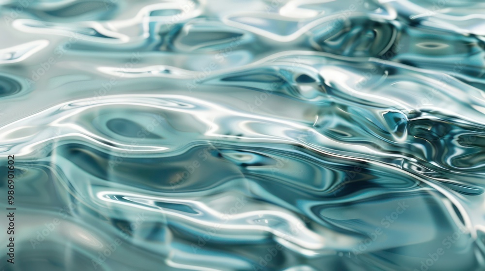 Smooth, ripple glass texture with subtle waves creating a flowing effect Smooth, ripple glass texture with subtle waves creating a flowing effect