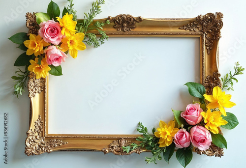 framework for photo or congratulation photo