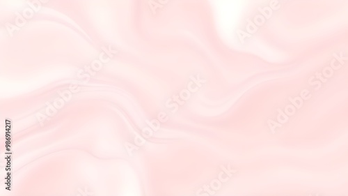 A serene background featuring smooth pink waves.