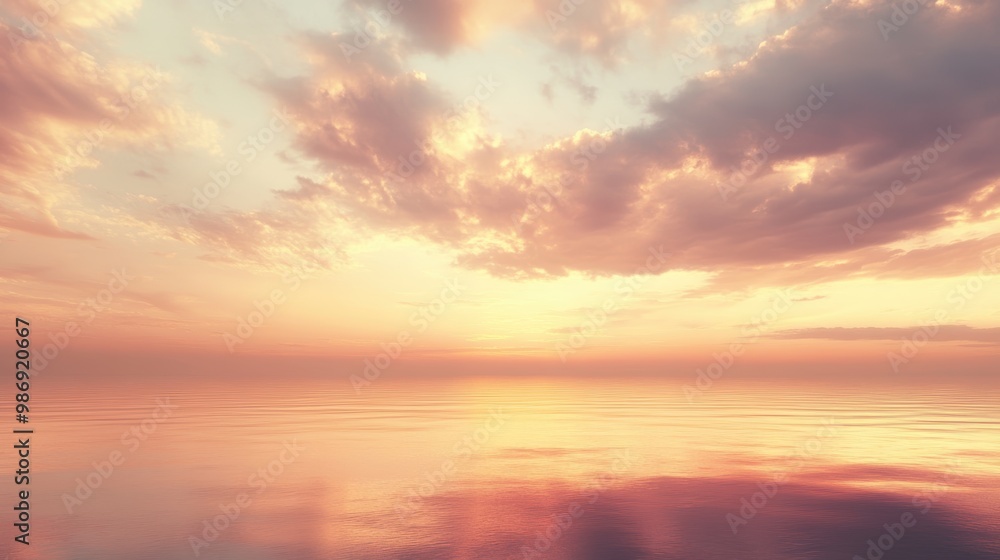 Tranquil Twilight Sky with Soft Glow Reflecting the Gentle End of the Day Tranquil Twilight Sky with Soft Glow Reflecting the Gentle End of the Day