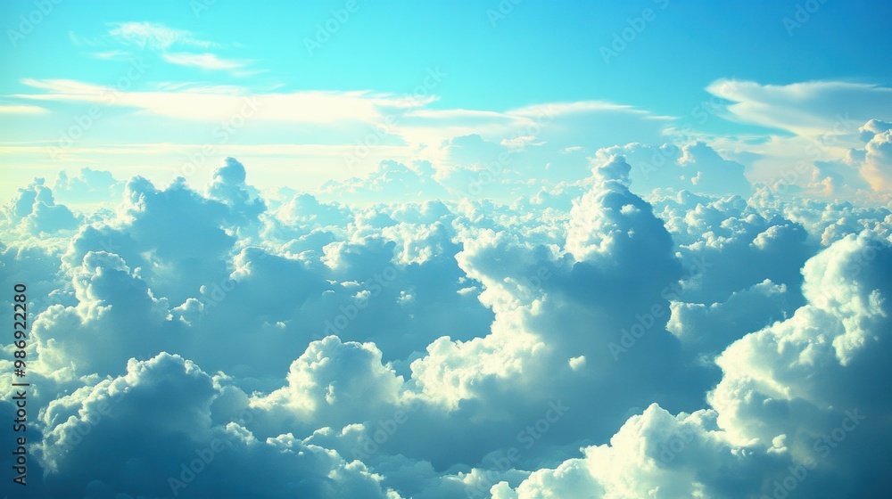 Whimsical Fluffy Clouds Dancing in the Playful Sky Whimsical Fluffy Clouds Dancing in the Playful Sky