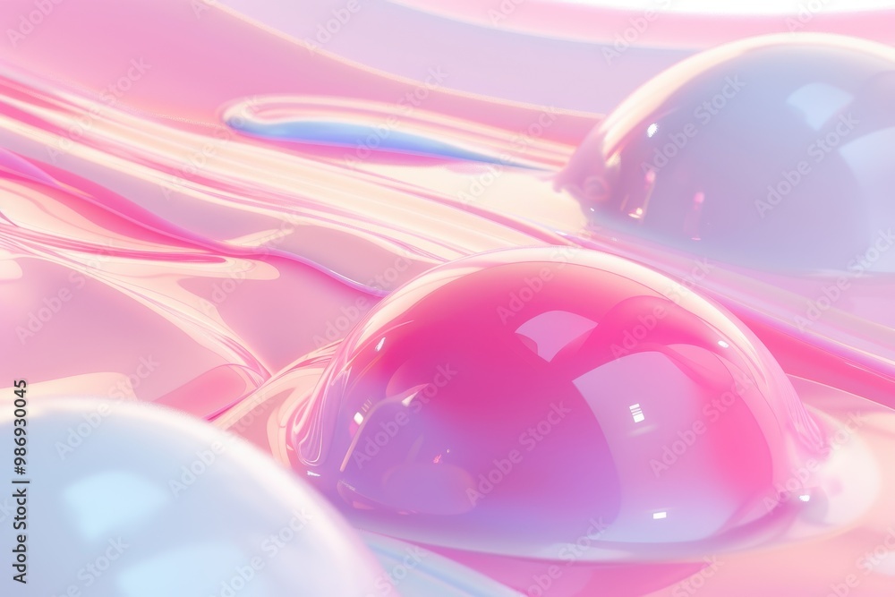 Fluid Dynamics, a captivating exploration of abstract liquid forms ...