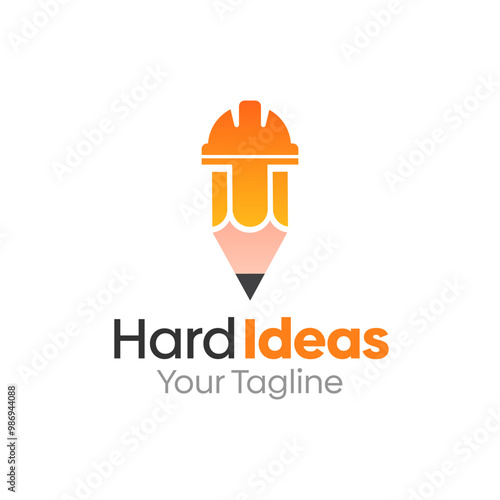 Hard Ideas Logo Design Template. Good for Business, Agency, Community and Organization