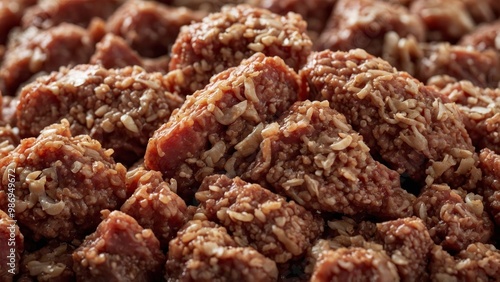 Wallpaper Mural close up of a pile of chocolate chip cookie on a white table Torontodigital.ca