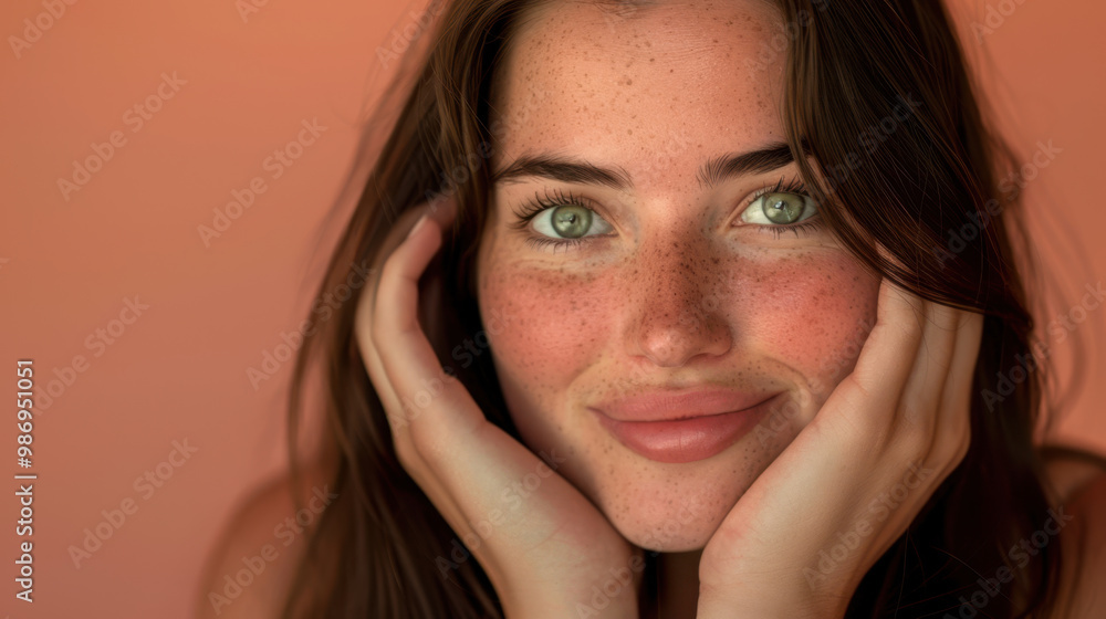 The Portrait of a Smiling Girl The Portrait of a Smiling Girl