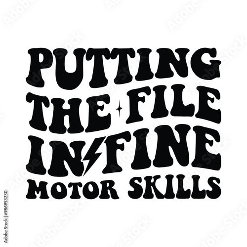 putting the file in fine motor skills