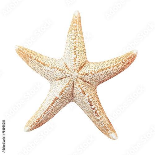 Beautiful Starfish ron transparent  Background photo