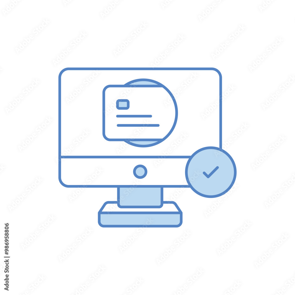 Digital Transaction vector icon Digital Transaction vector icon
