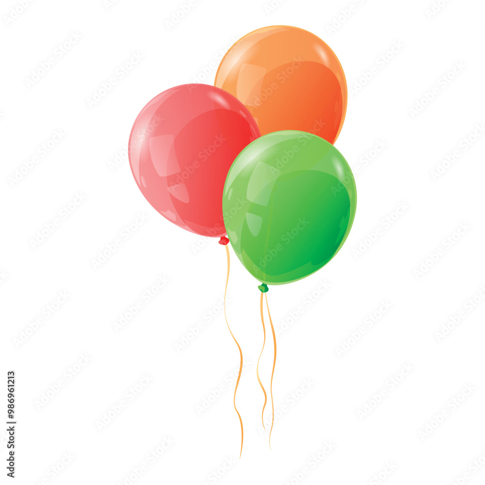 Festive balloons of bright colors, designed to give a joyful atmosphere to any holidays and events at any time of the year. Festive balloons of bright colors, designed to give a joyful atmosphere to any holidays and events at any time of the year.