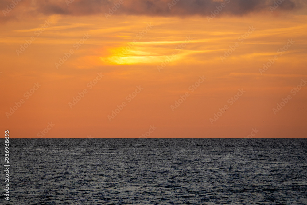 Sunset Over the Mediterranean Sunset Over the Mediterranean