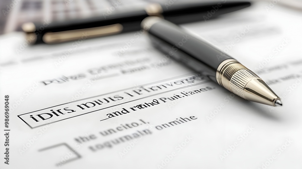 Approved Business Loan Document with Pen on Desk for Financial Planning and Management Approved Business Loan Document with Pen on Desk for Financial Planning and Management