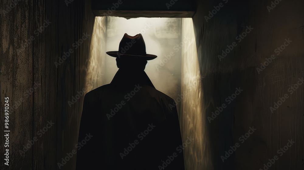 The Mysterious Man in Shadows The Mysterious Man in Shadows