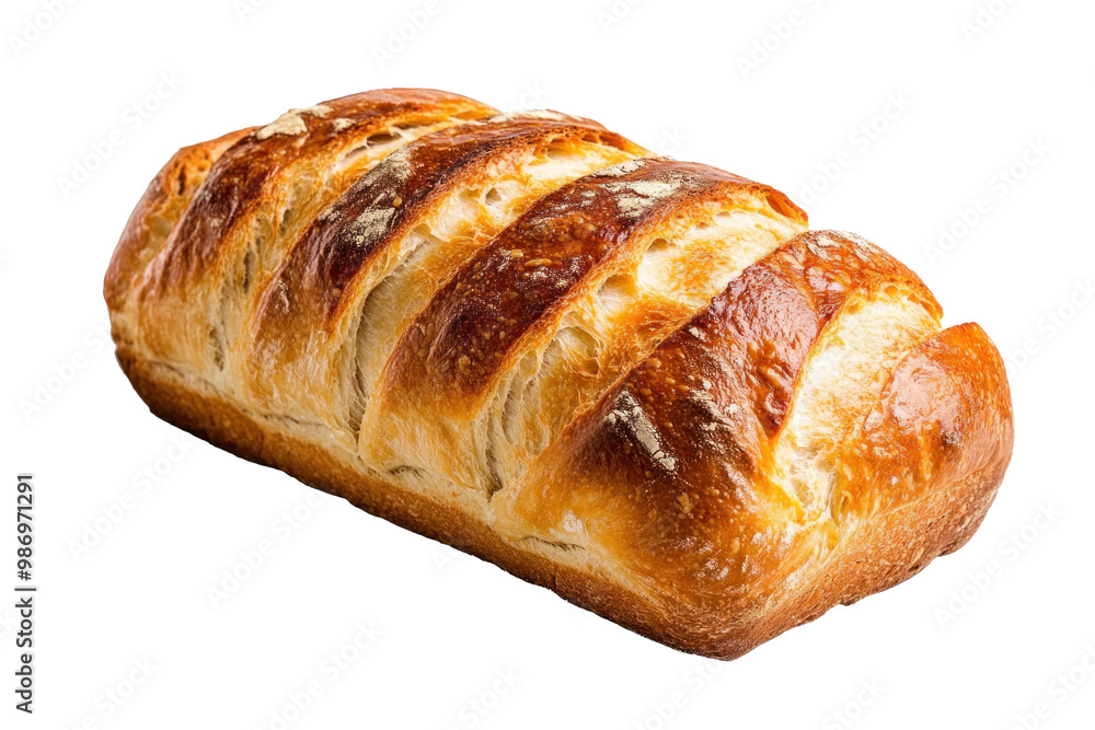 A loaf of bread, isolate on transparent background A loaf of bread, isolate on transparent background
