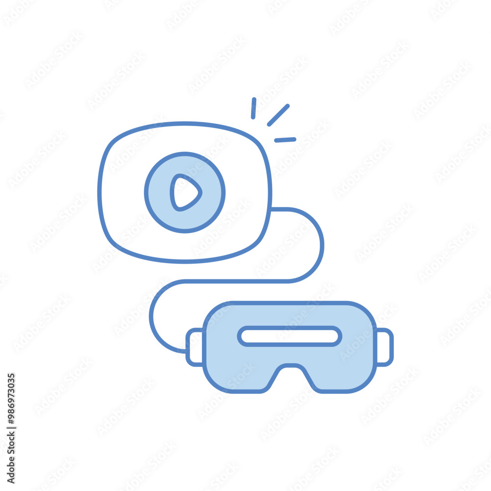VR Video vector icon VR Video vector icon