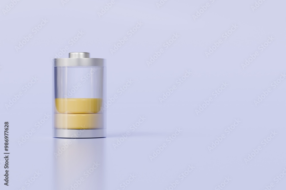 3d Battery status icon on isolated purple background. energy charging concept. Minimal Battery different color. full green battery tube. medium yellow battery tube. low red battery tube. 3d render. 3d Battery status icon on isolated purple background. energy charging concept. Minimal Battery different color. full green battery tube. medium yellow battery tube. low red battery tube. 3d render.