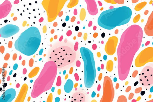 Colorful abstract pattern design