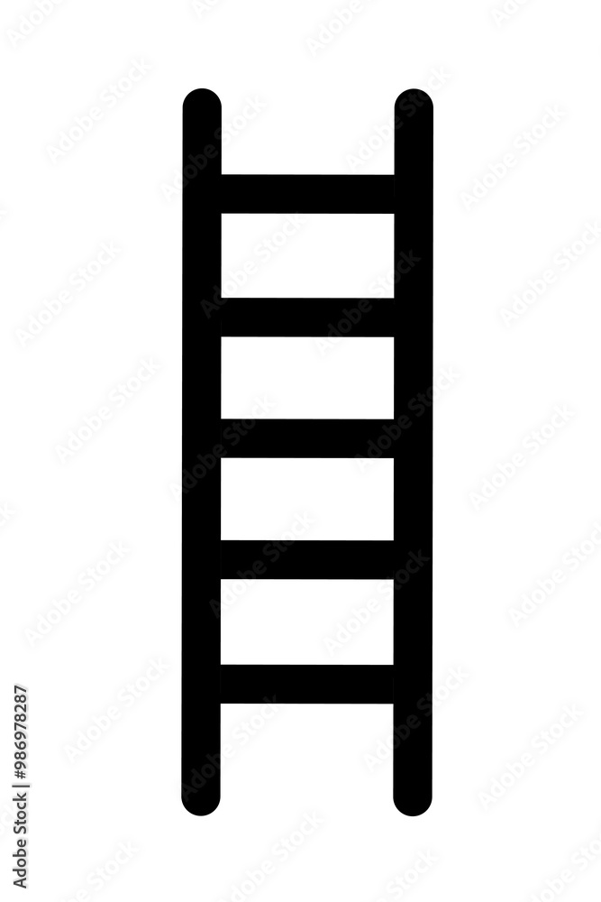 ladder icon vector on white background. success path icon ladder icon vector on white background. success path icon