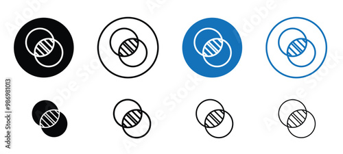 Set of opacity icons, opacity icon editable set in outlined and filled styles, opacity icon concept for web, app, ui