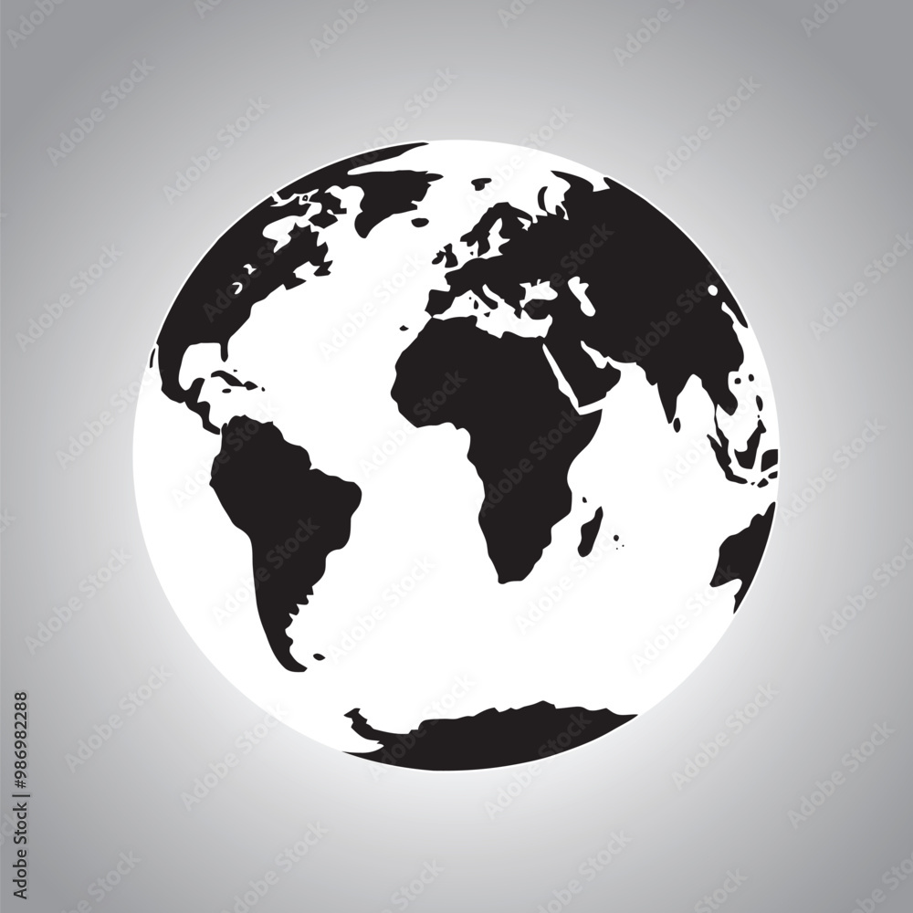 Obraz premium Planet Earth illustration vector