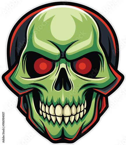 Classic Skull Vector – Available on EPS File
