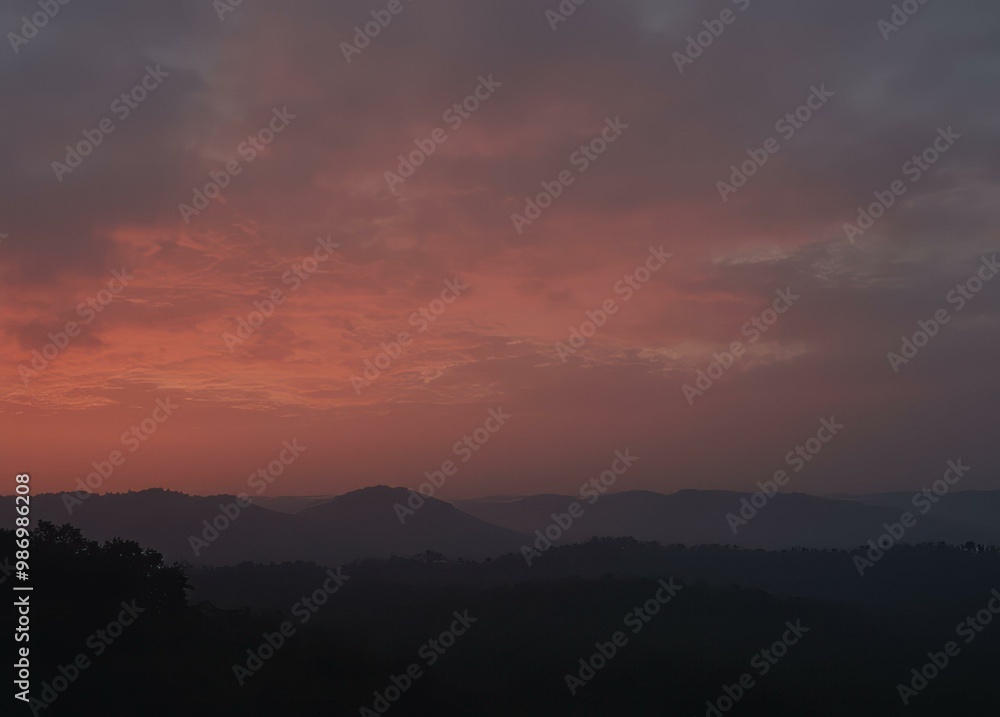 Evening Glow in the Sierra Madre Occidental Evening Glow in the Sierra Madre Occidental
