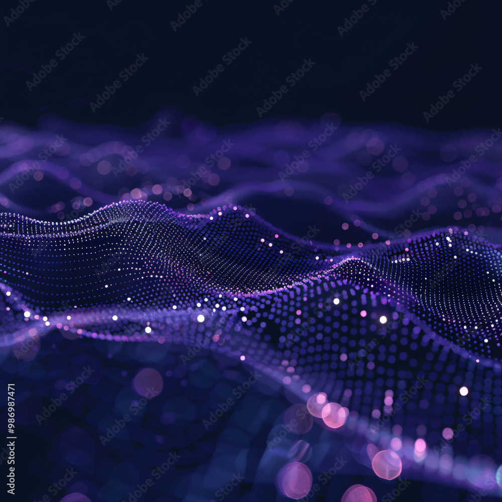3D data communications background with glowing part 3D data communications background with glowing part