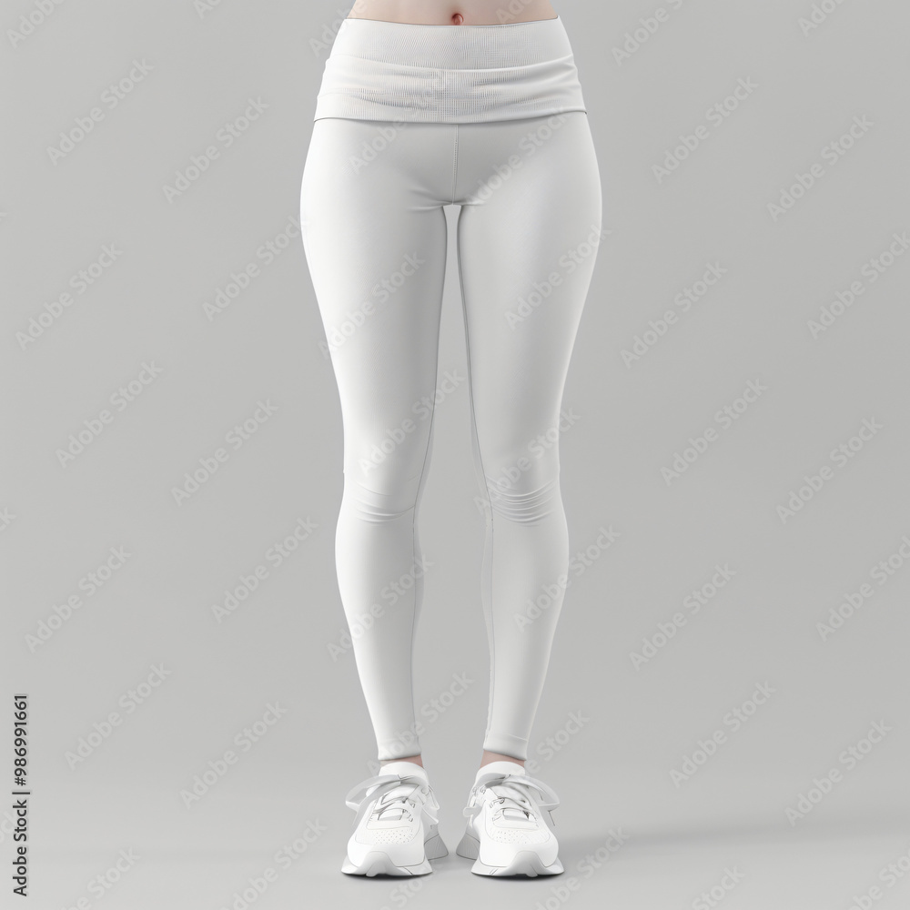 3d realistic render of Ladies Sports Leggings 3d realistic render of Ladies Sports Leggings