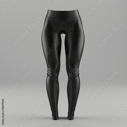 3d realistic render of Ladies Sports Leggings