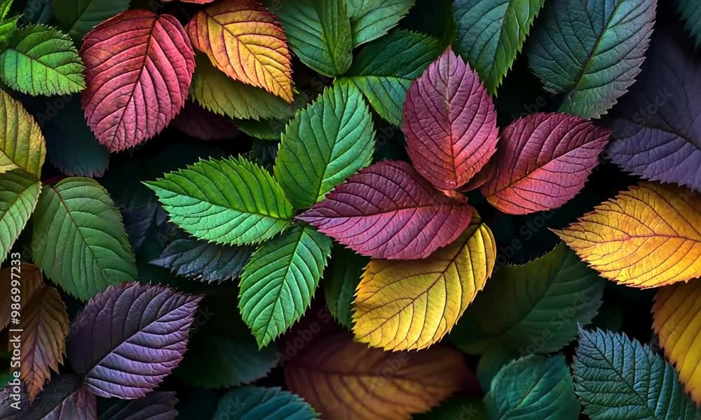 Vibrant Autumn Leaves Vibrant Autumn Leaves