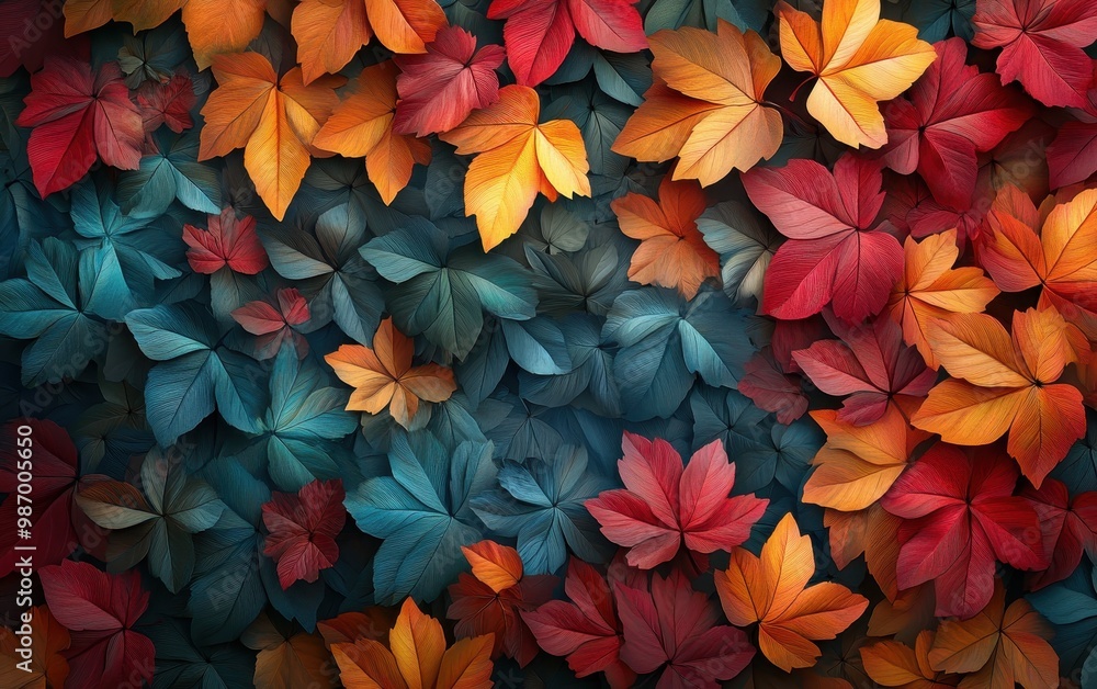 Autumnal Leaf Pattern Autumnal Leaf Pattern