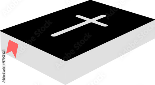 Symbol of Faith, Bible SVG Illustration