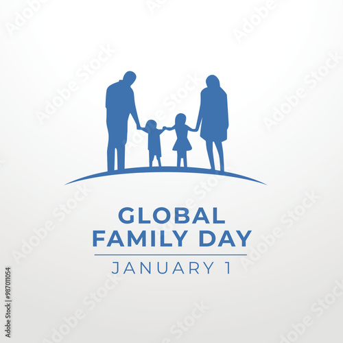 vector graphic of Global Family Day ideal for Global Family Day celebration.