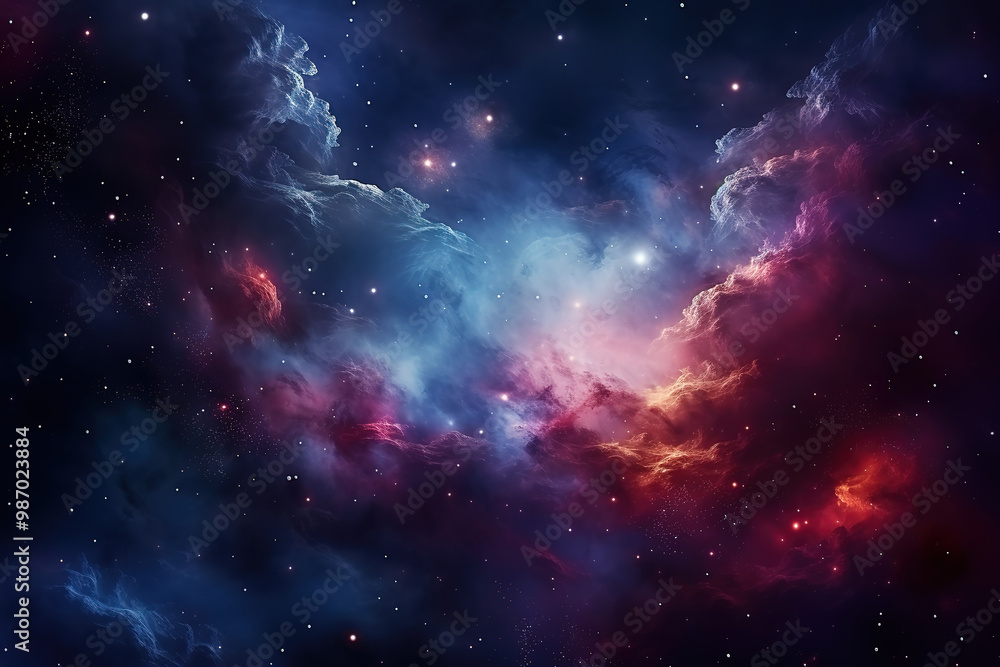 Attractive Photorealistic galaxy background Attractive Photorealistic galaxy background