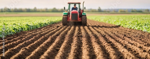 Farmers using compost and mulch to enhance soil health and reduce erosion